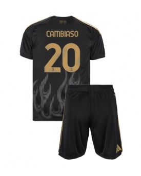 Juventus Andrea Cambiaso #20 Maglia Gara Terza Repliche 2026-27 Bambino Maniche Corte